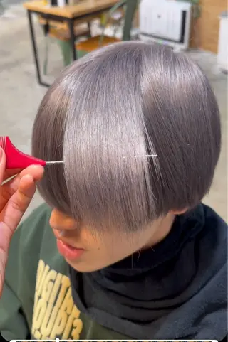 ショート カラー CREST所属・谷口 怜音のヘアスタイル