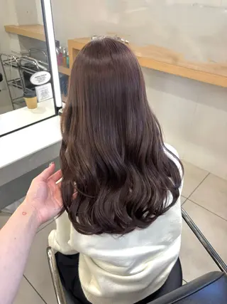 セミロング カラー 🫧🎀SARA/ ブリーチ/金山💓のヘアスタイル