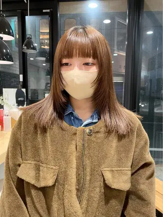 ミディアム haru/レイヤー/ ウルフのヘアスタイル