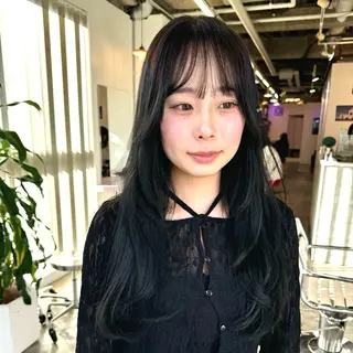 ロング 《2月クーポン記 載中》小森祐希のヘアスタイル