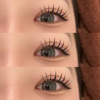 マツエク・マツパ 田中沙樹/韓国ヘア/ 束感まつげ/梅田のマツエク・マツパデザイン