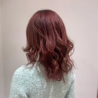 セミロング カラー 赤澤 海斗のヘアスタイル