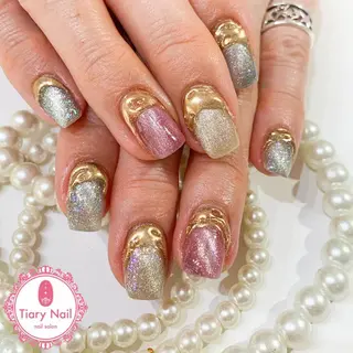 ネイル 💗🪽Tiary Nail🪽💗のネイルデザイン