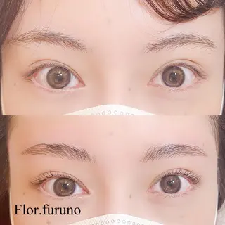マツエク・マツパ アイブロウ Flor上大岡 ＊フルノ リナ＊のマツエク・マツパデザイン