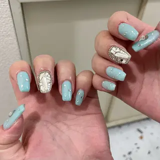 ネイル By moonネイル 🌷ワンホン/韓国風のネイルデザイン