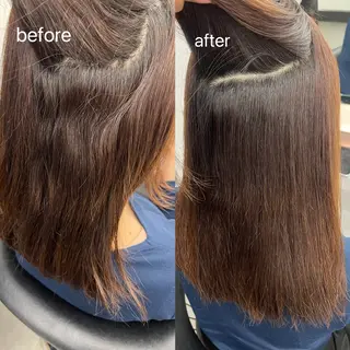 ロング くすみカラー/縮毛 ayukaのヘアスタイル