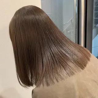 セミロング カラー ヘアアレンジ GO TODAY  シェアサロン札幌店所属・kana .のヘアスタイル
