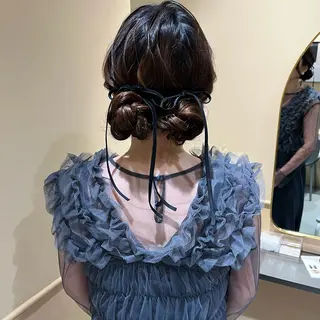 ロング ヘアアレンジ 🫧tomoka 透明感カラー🫧のヘアスタイル