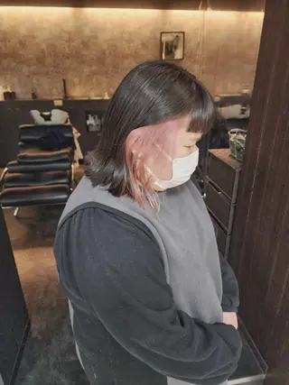 ショート カラー 濱田 妃香のヘアスタイル