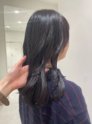 セミロング 🏳️‍⚧️艶カラー /アレンジ🎀くるみのヘアスタイル