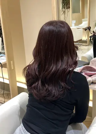 セミロング CYAN.栄店所属・久野 紗愛のヘアスタイル