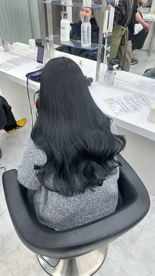 ロング カラー ヘアアレンジ SEIGO/カット /メンズパーマ🔥のヘアスタイル