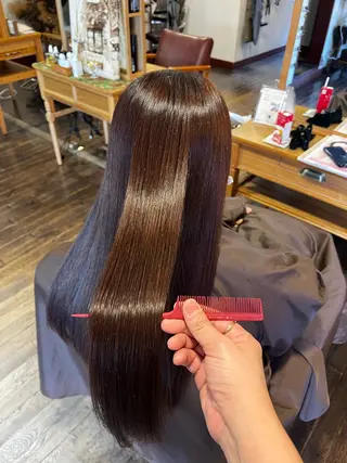 ロング 小澤 真理子 ☀️アメリシュシュのヘアスタイル