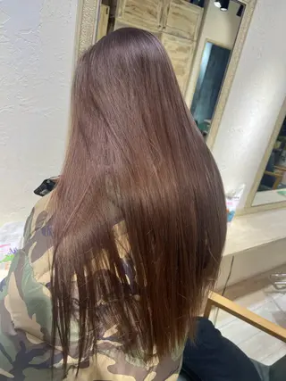 ロング カラー たけかわ みずきのヘアスタイル