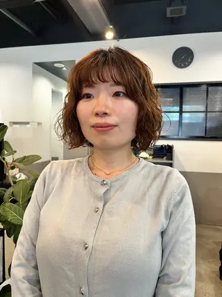 ミディアム パーマ dogstar小林諒 レイヤー/パーマのヘアスタイル