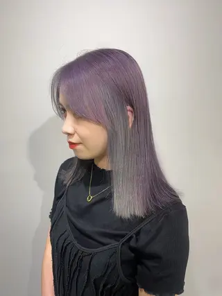 ミディアム カラー 🍊小川実里🍊 /カラーレイヤーのヘアスタイル