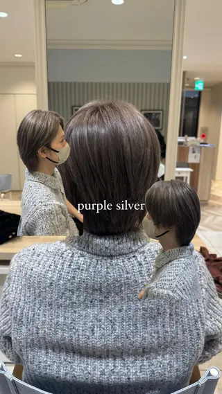 カラー メンズ レイヤー/ウルフカッ ト/𝓡𝓲𝓷🍎のヘアスタイル