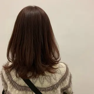 セミロング カラー stylist/ボブ ことの/韓国レイヤーのヘアスタイル