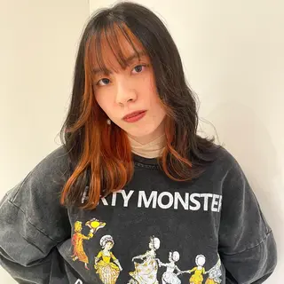 セミロング カラー Asti blanche所属・ショート/ブリーチ mizuki🐋のヘアスタイル