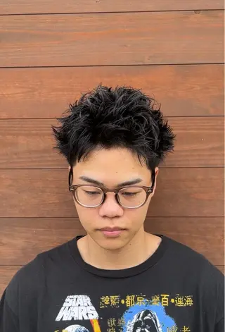 メンズ オートクチュールランコントレ西京極店所属・今在家 玲【艶髪スト レート/メンズ特化】のヘアスタイル