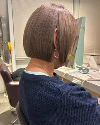 ショート ボブぷる艶🌈 艶髪矯正✨遠藤龍雅のヘアスタイル