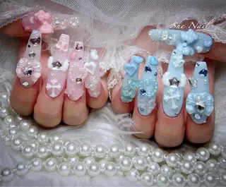 ネイル She   Nail所属・ISA_ BELLAのネイルデザイン