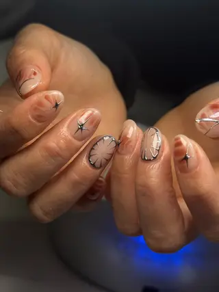 ネイル Nail Salon L'arc所属・💊大阪/心斎橋 moni🧠のネイルデザイン