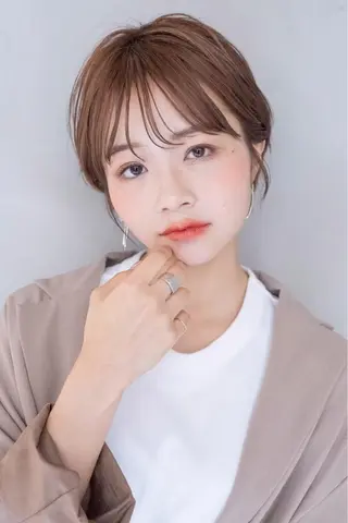 ショート カラー 髪質改善/艶髪特化 /柔らかさ/清水翔矢のヘアスタイル