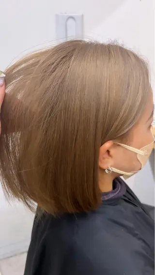 カラー HONO/韓国 🇰🇷大阪エクステのヘアスタイル