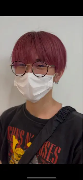 カラー メンズ 東 尚人のヘアスタイル