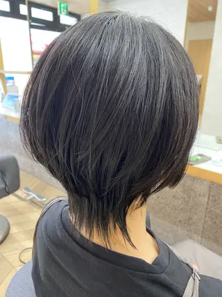 ショート パーマ ショート/似合わせ/ オクズミ ジュンのヘアスタイル