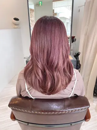 ミディアム カラー 美髪✨艶髪✨髪質改善 カラー特化❕亀島のヘアスタイル