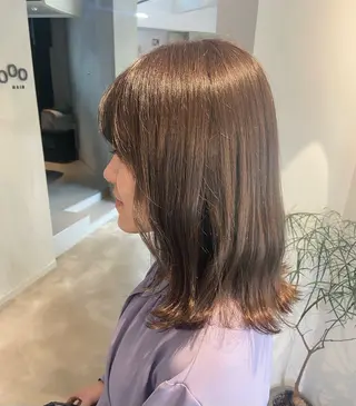 カラー 鳥本かりん ／メンズモデル募集のヘアスタイル