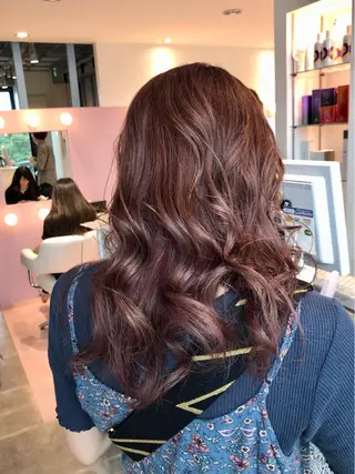 セミロング 所渉/韓国レイヤー /ウルフカットのヘアスタイル