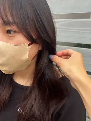 セミロング 🌿寄り添い型美容師 🌿yuiのヘアスタイル