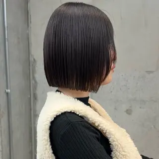 ショート Laff新宿所属・髪質改善/縮毛矯正/ ボブ/新宿/伊藤豊のヘアスタイル