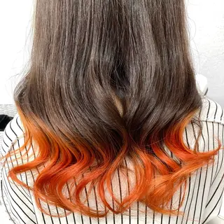 ロング カラー GLOSS♡ ヤマガミコウジのヘアスタイル