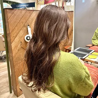 ロング カラー ハイトーンカラー/ ケアブリーチ🎀あやのヘアスタイル