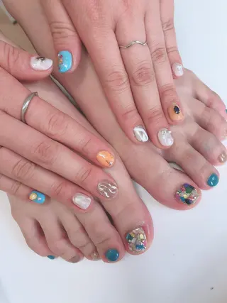 ネイル 荒井 海輝のネイルデザイン