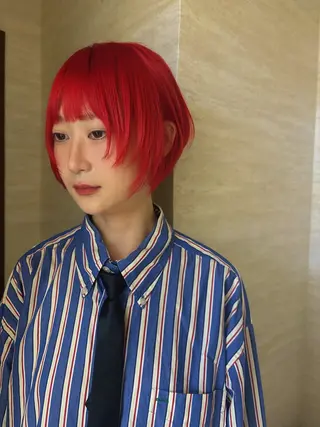 ショート カラー レイヤーカット ♥kanaのヘアスタイル
