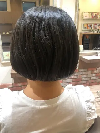 ミディアム ルシードスタイルクリザンテーム所属・メンズパーマ、カラー 大募集村上莉奈のヘアスタイル