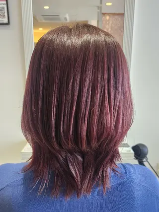 ミディアム カラー 暖色カラー/髪質改善 /メンズ🧡莉南のヘアスタイル