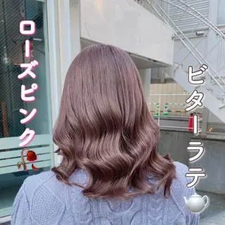 ミディアム カラー ヘアアレンジ メンズ 韓国ヘア特化💍 tiam💍ブリーチのヘアスタイル