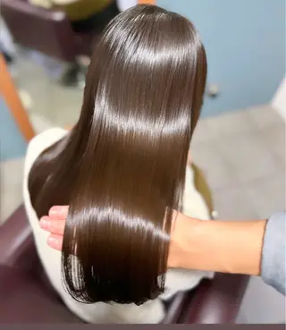 ロング 西川 仁のヘアスタイル