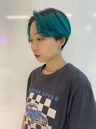 ショート カラー share salon JAM 吉祥寺所属・レイヤー/ブリーチ HIKARU ♡のヘアスタイル