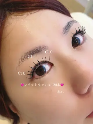 マツエク・マツパ さいとう れぃなのマツエク・マツパデザイン