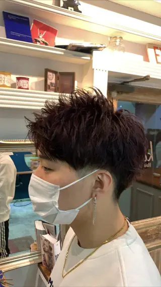 ショート 大宮/山口 竣也のヘアスタイル