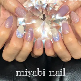 ネイル miyabi nail 桂川駅近くのネイルデザイン