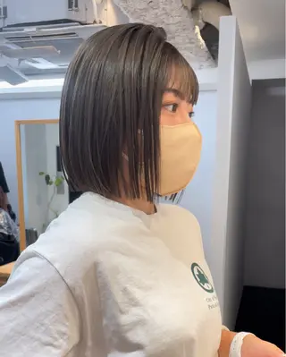 ミディアム 梅田韓国ヘア kiara🩷彡のヘアスタイル