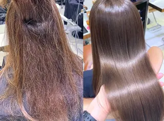 ロング 【くせ毛解消】縮毛 髪質改善✨たくみ✨のヘアスタイル